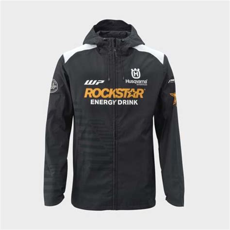 rockstar husqvarna replica hardshell jacket|HUSQVARNA ROCKSTAR REPLICA HARDSHELL JACKET .